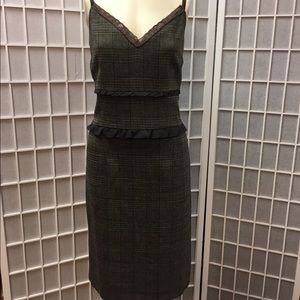 United Nations Colors,dress,formal, brown, SizeL.: